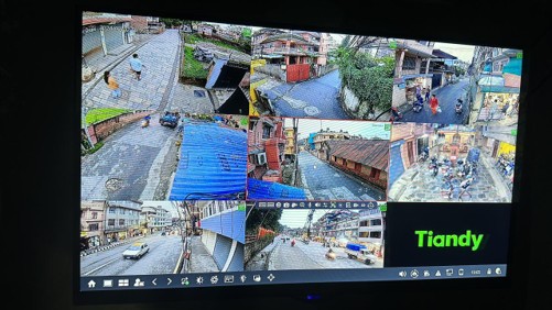 Road CCTV Security Installation project